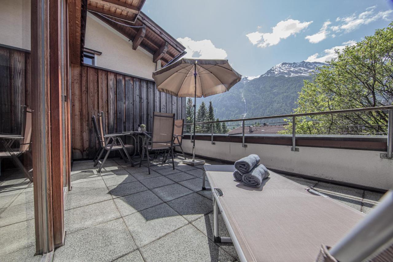 Alpenapart Grüner Längenfeld Exterior foto